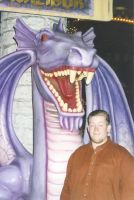 James and a Dragon in Vegas '99